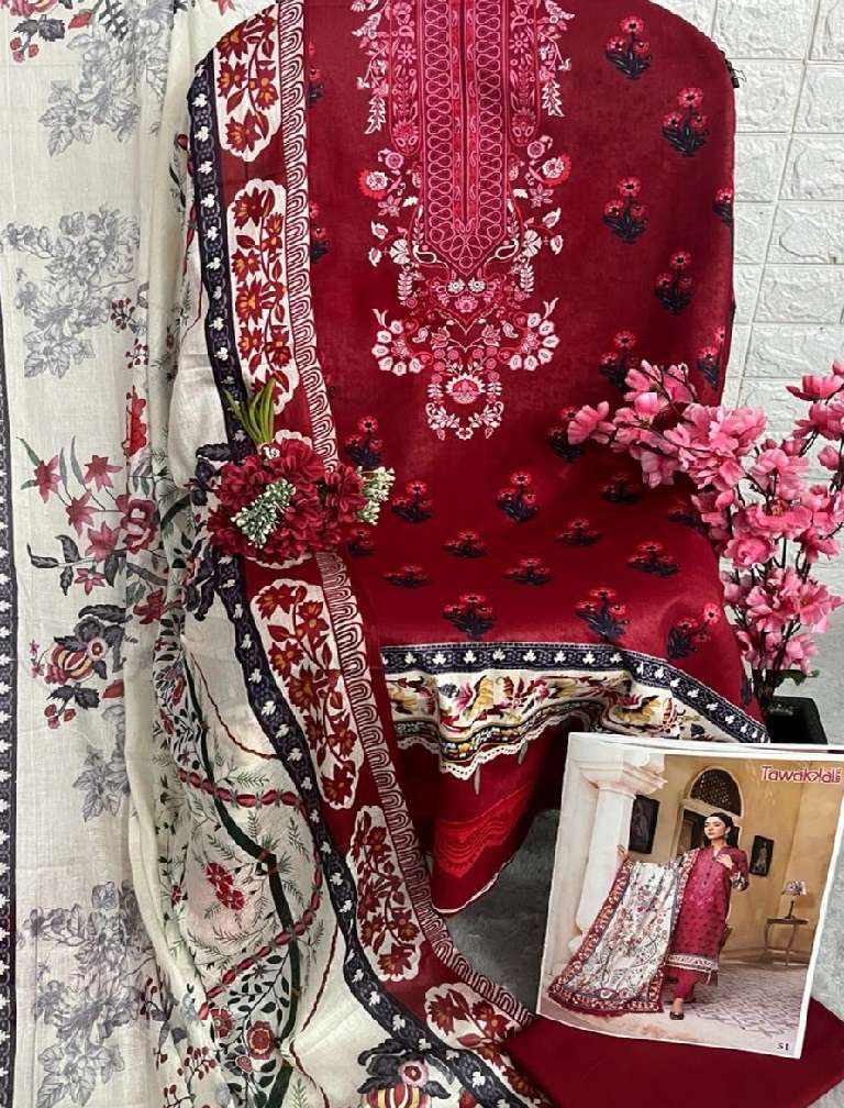 MEHROZ LUXURY HEAVY COTTON VOL 6 by TAWAKKAL